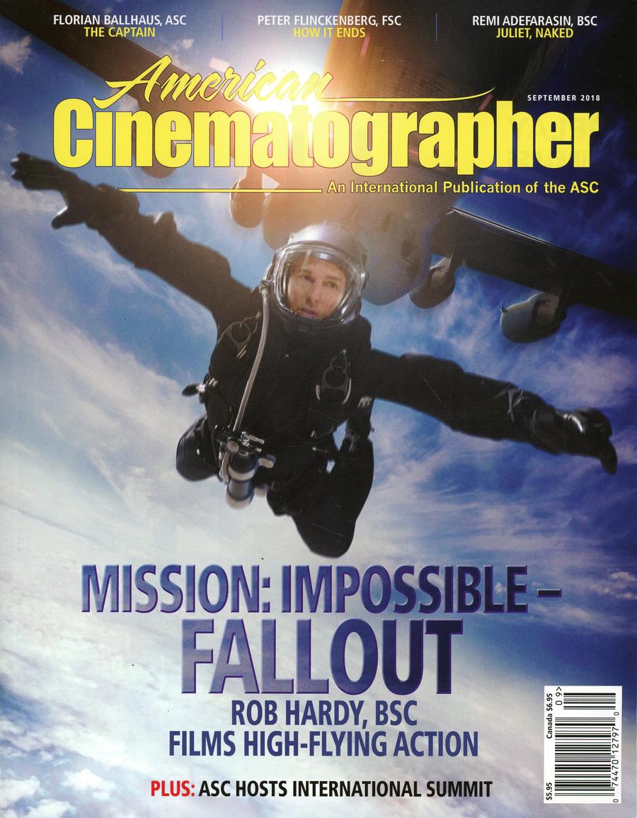 American Cinematographer Vol 99 #9 September 2018