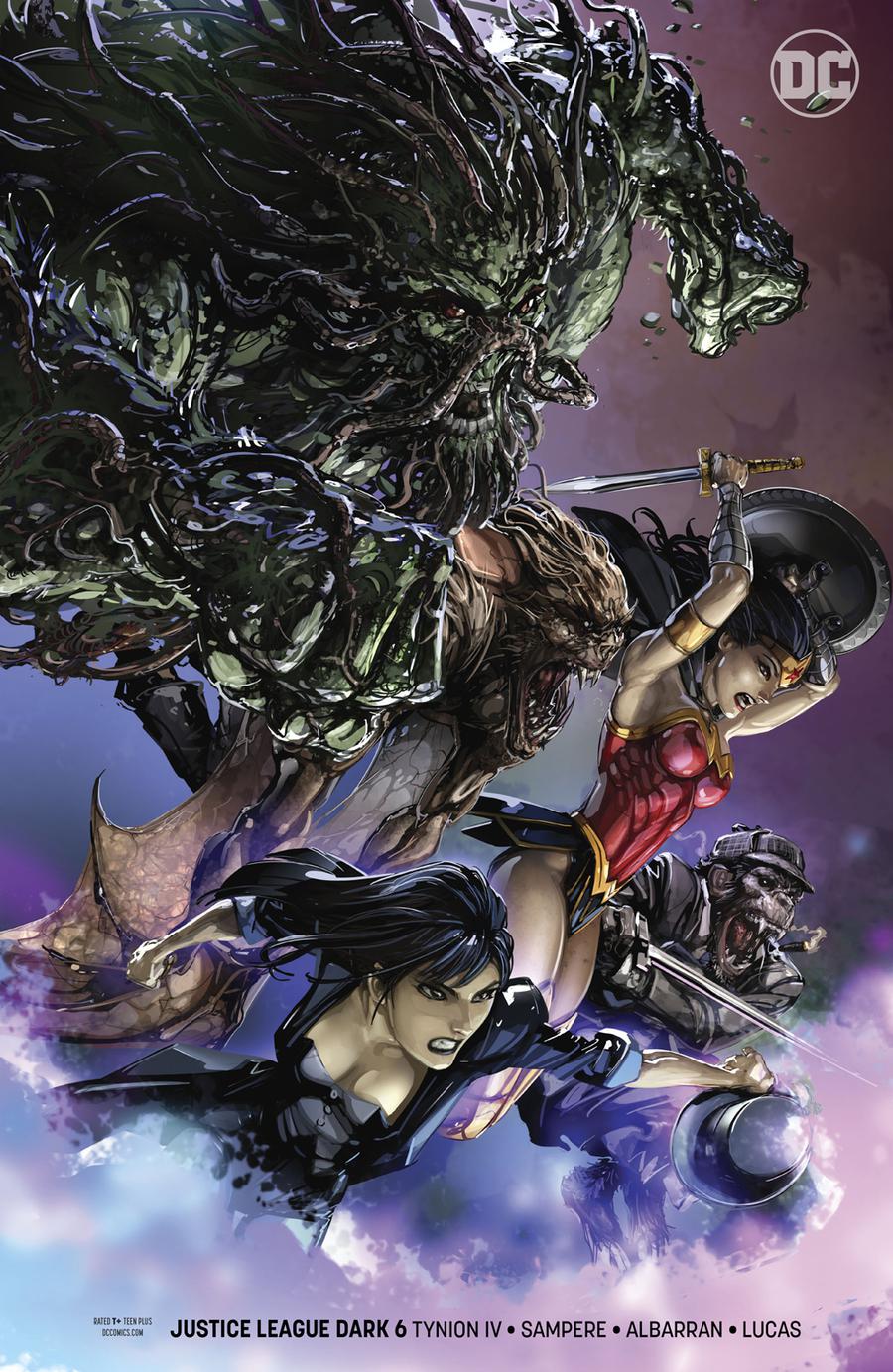 Justice League Dark Vol 2 #6 Cover B Variant Clayton Crain Cover