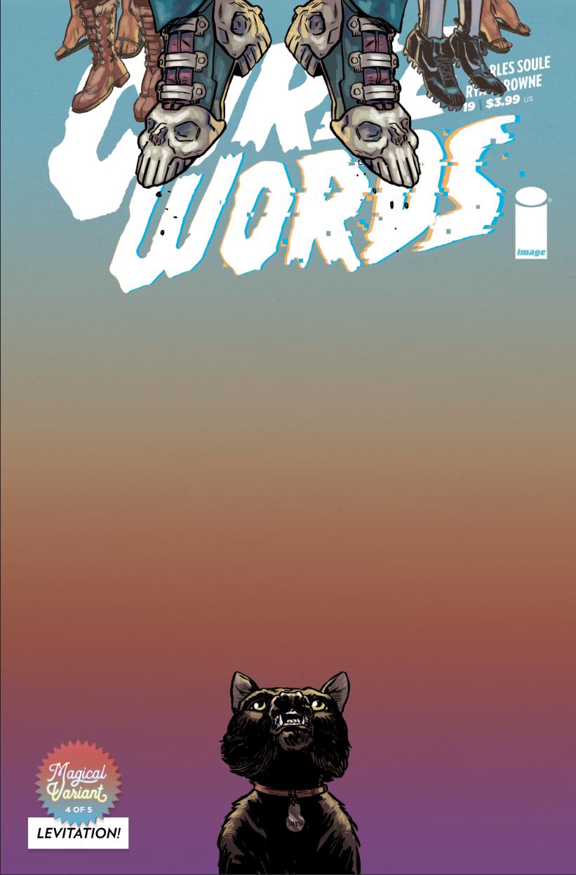 Curse Words #19 Cover B Variant Ryan Browne Levitation Cover