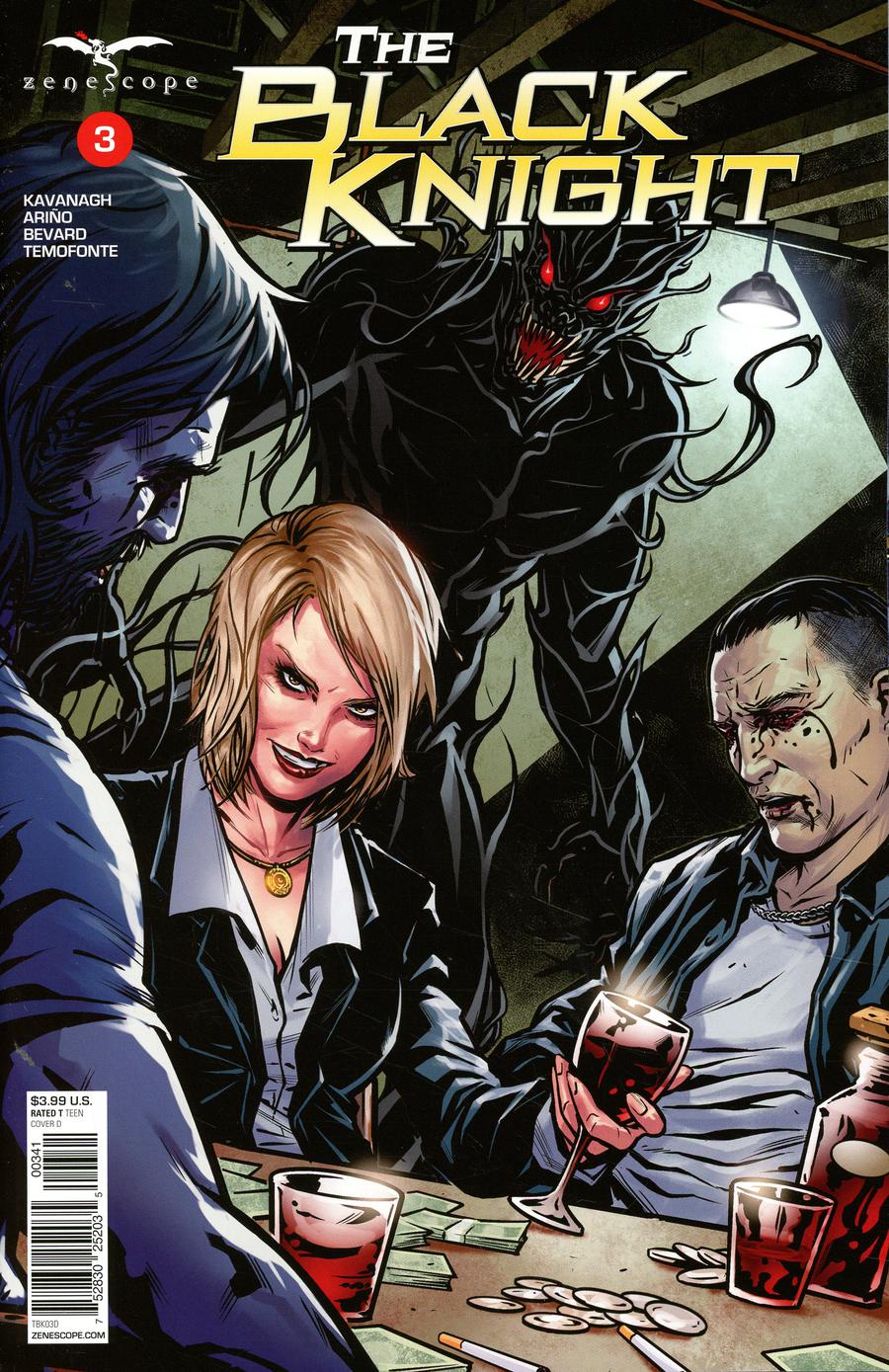 Grimm Fairy Tales Presents Black Knight #3 Cover D Riveiro