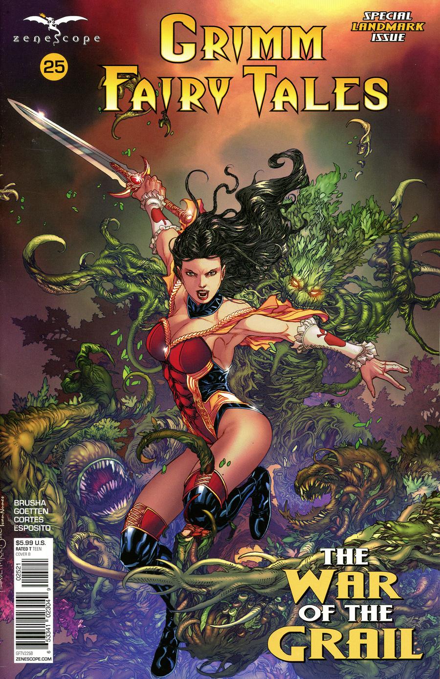 Grimm Fairy Tales Vol 2 #25 Cover B Harvey Tolibao