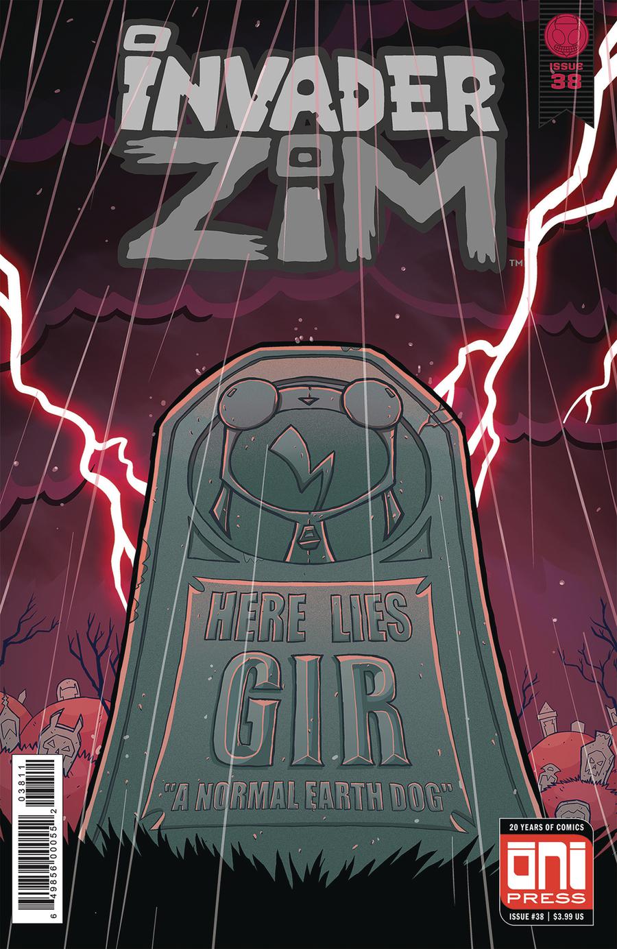 Invader Zim #38 Cover A Regular Warren Wucinich Cover