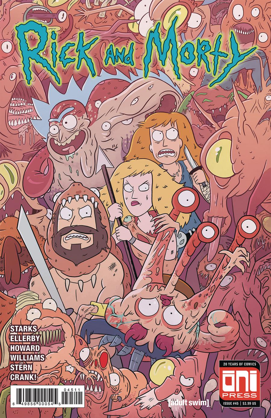 Rick And Morty #45 Cover A Regular Marc Ellerby & Sarah Stern Cover