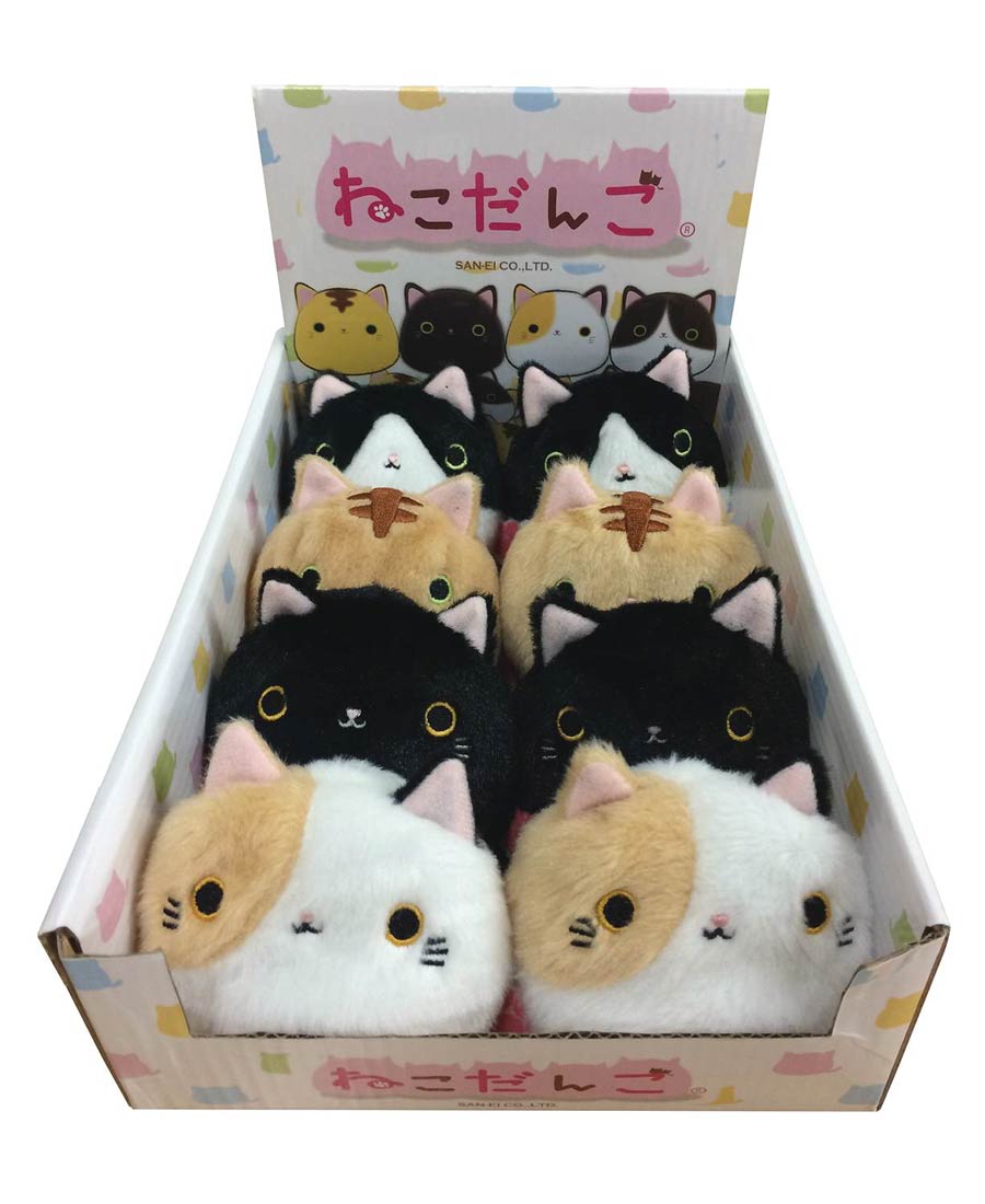 Neko Dango Plush Series 1 Display