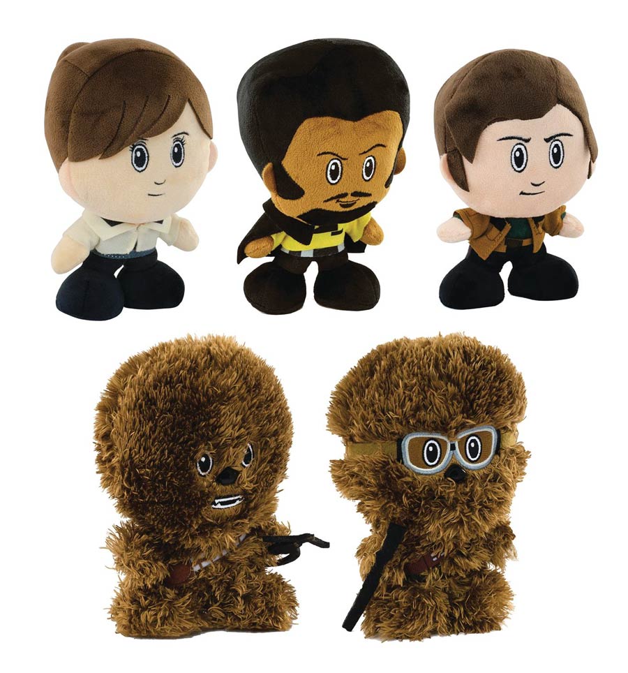 Star Wars Heroez 7-Inch Plush 6-Piece Display