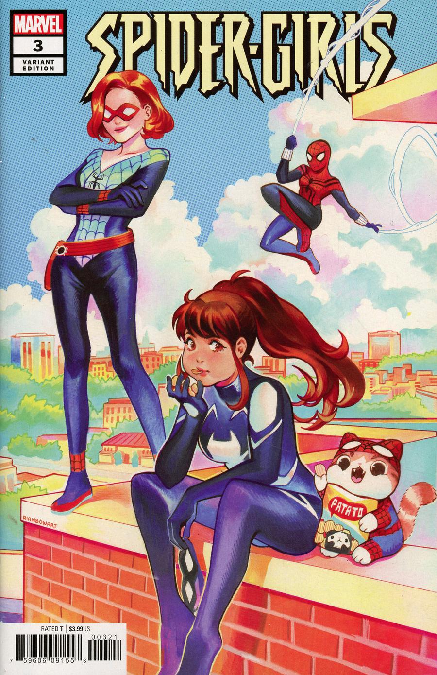 Spider-Girls #3 Cover B Incentive Variant Cover (Spider-Geddon Tie-In)