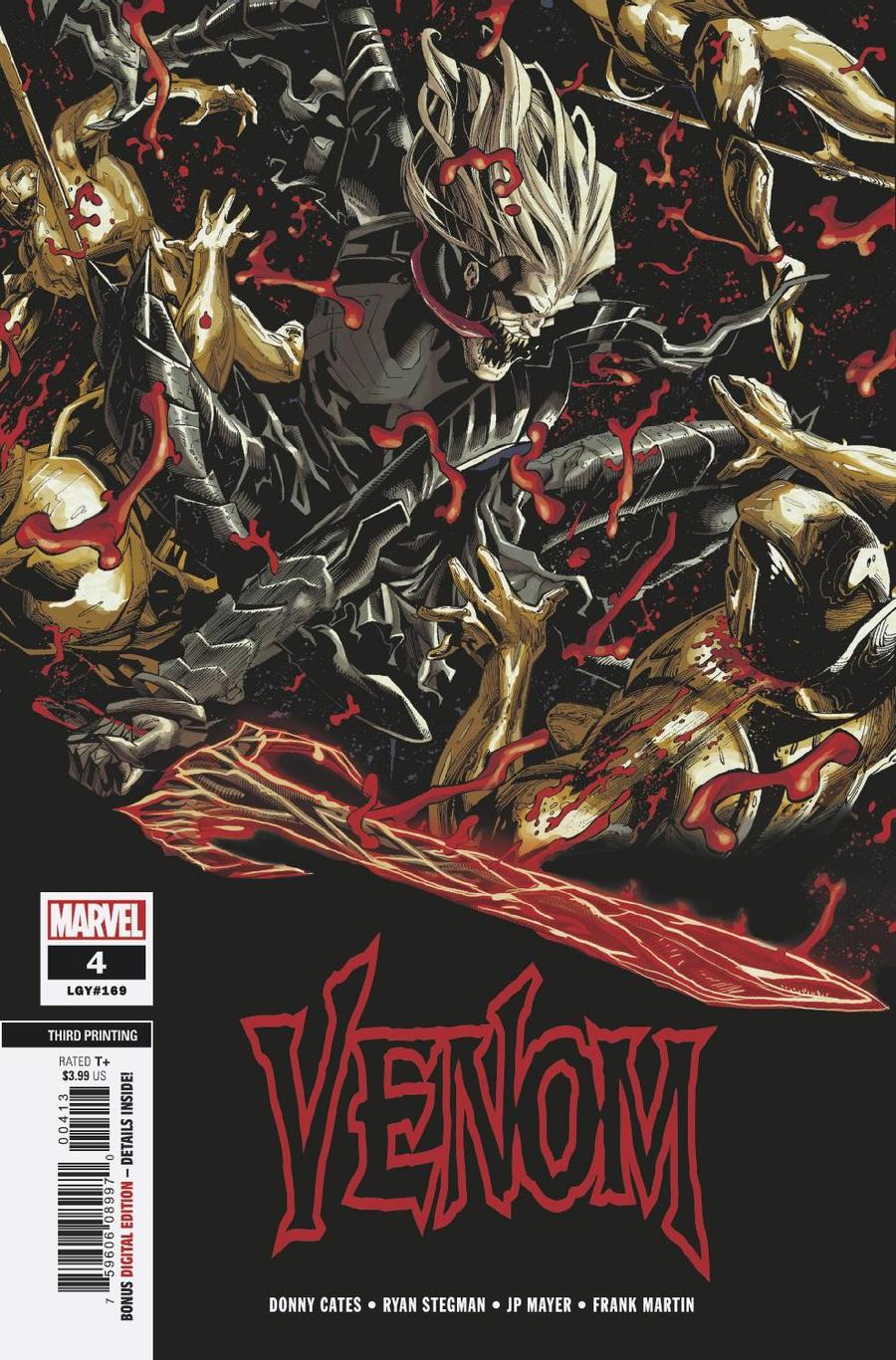 Venom Vol 4 #4 Cover C 3rd Ptg Ryan Stegman Variant Cover