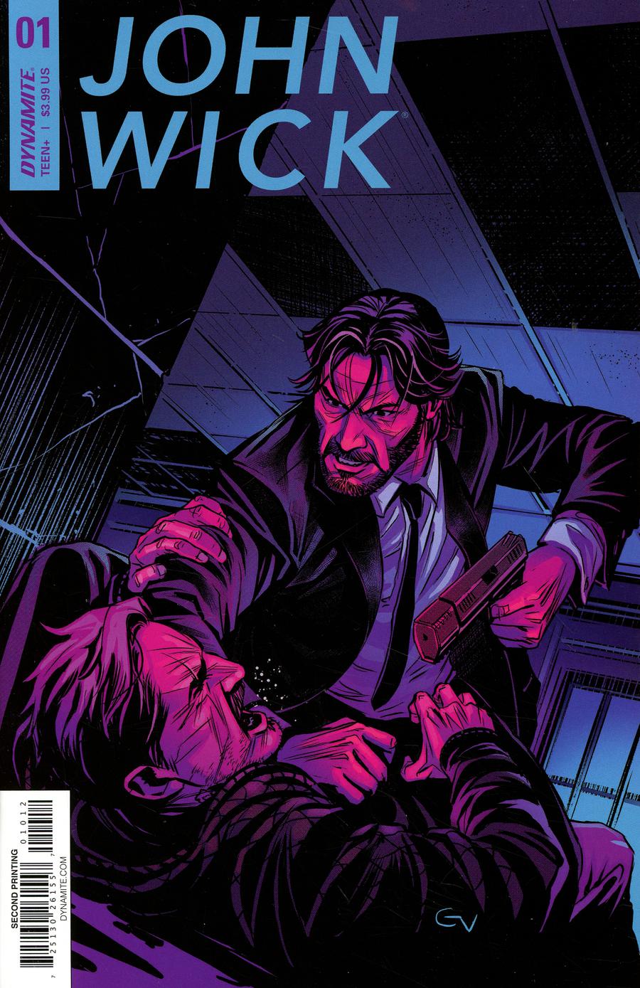 John Wick #1 Cover H 2nd Ptg