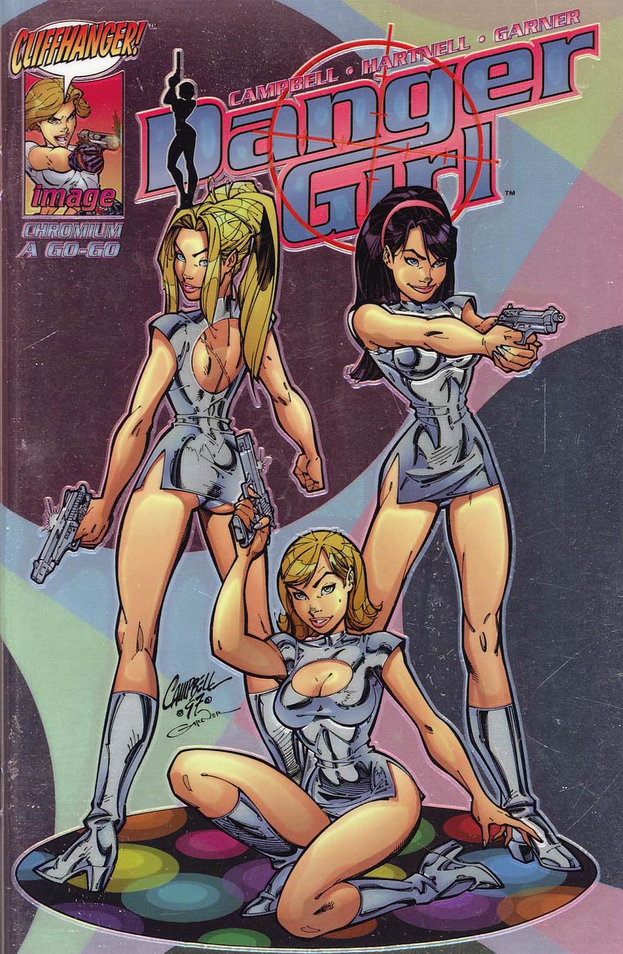 Danger Girl #1 Cover E Chromium Cover