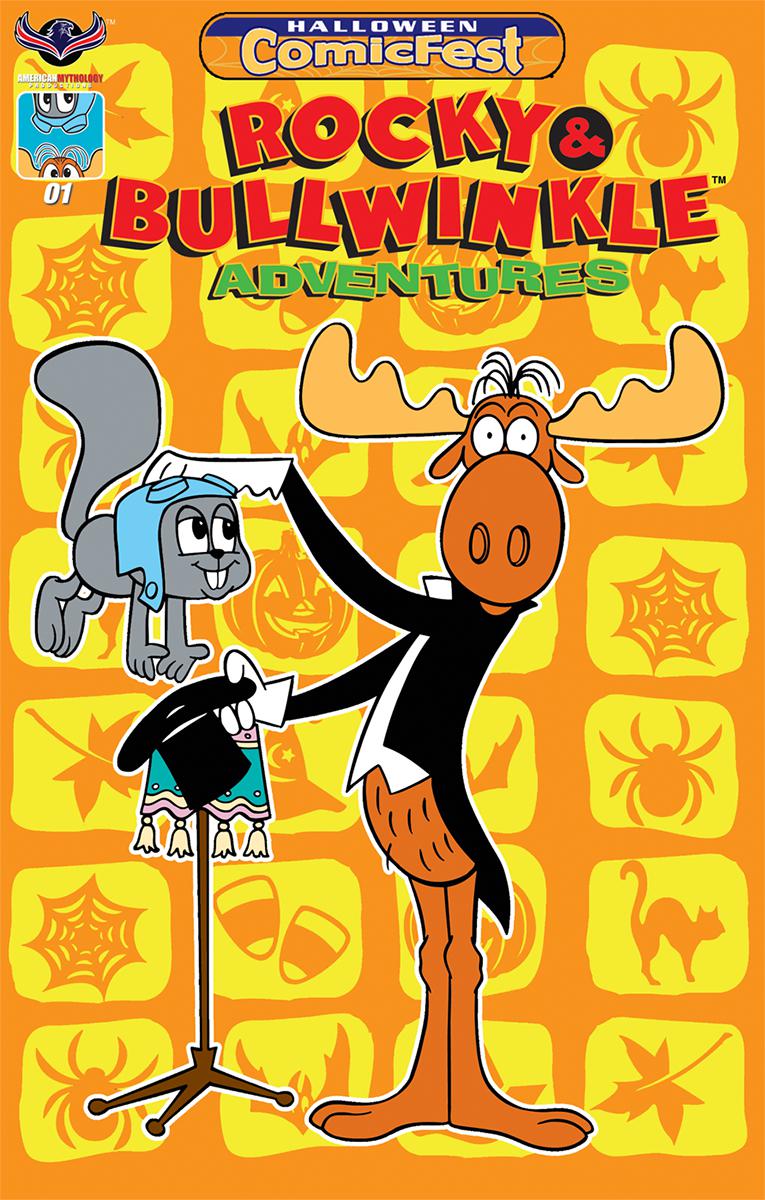 HCF 2018 Rocky & Bullwinkle Adventures Mini Comic