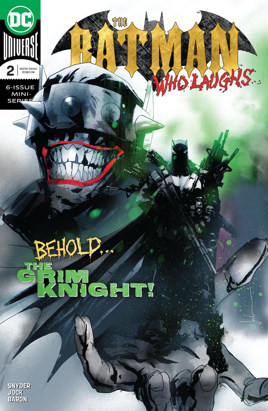 Batman Who Laughs #2 Cover A 1st Ptg Regular Jock Cover