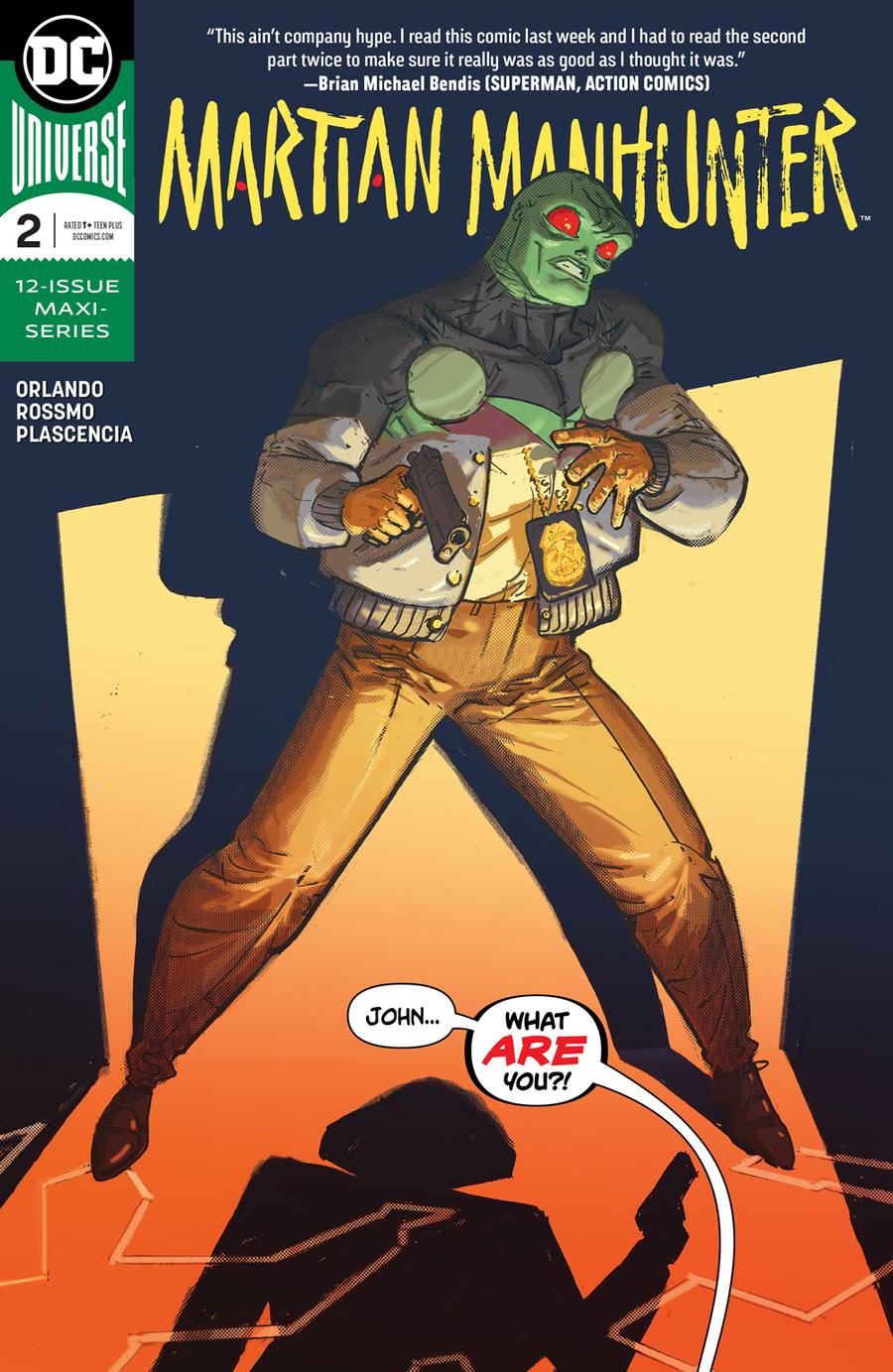 Martian Manhunter Vol 5 #2 Cover A Regular Riley Rossmo Cover