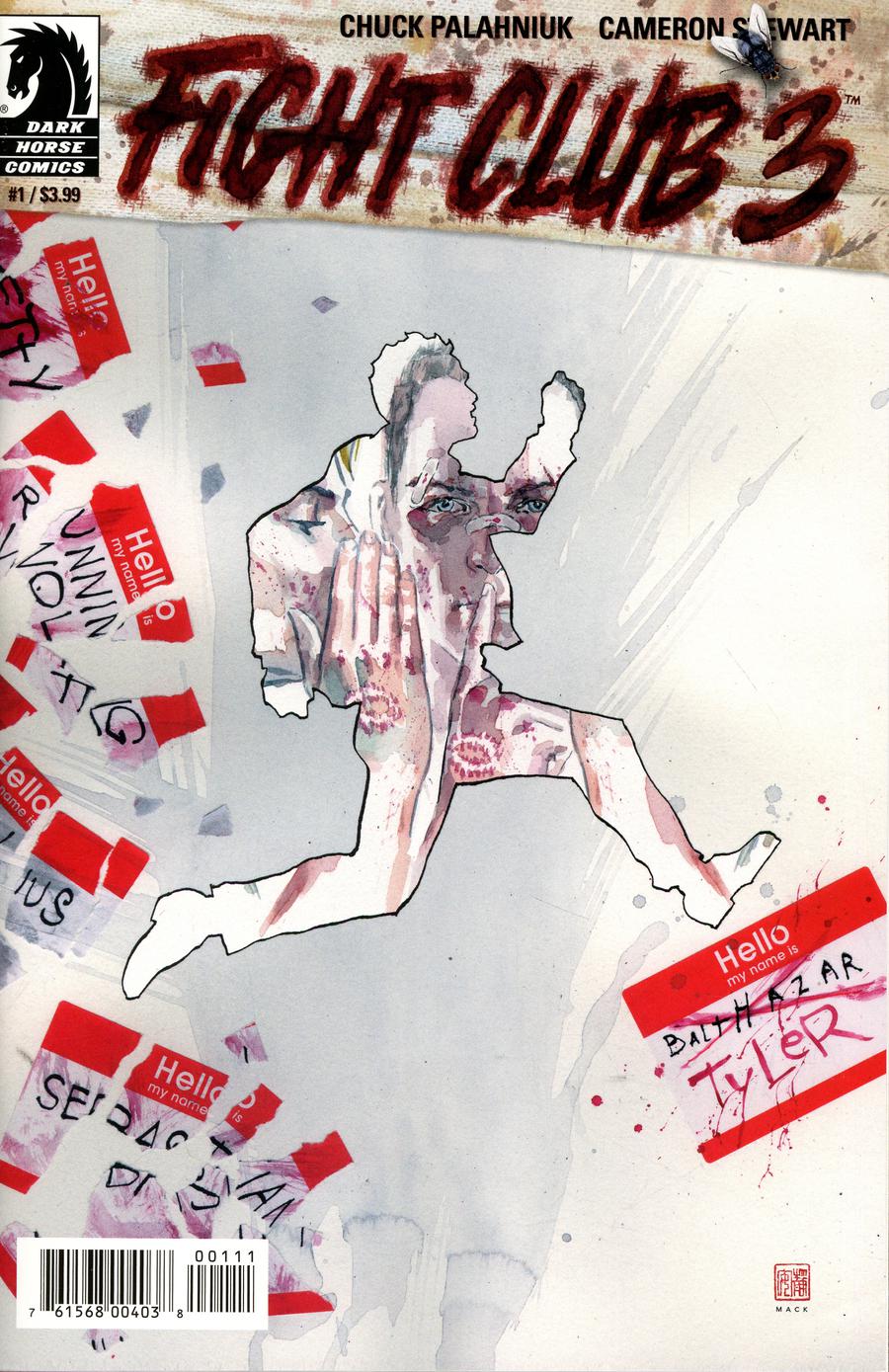 Fight Club 3 #1 Cover A Regular David Mack Cover