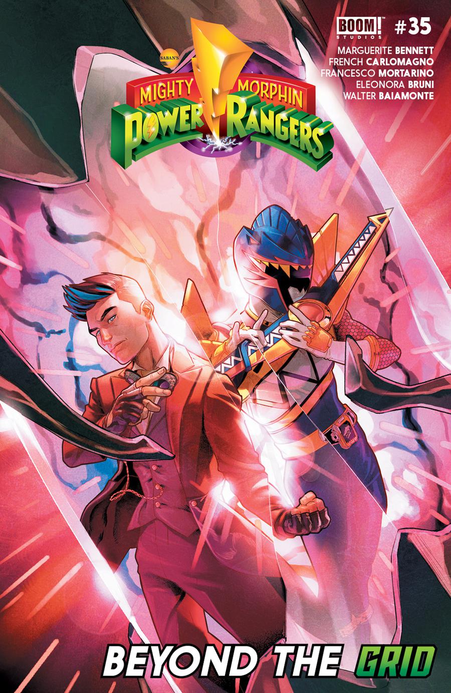 Mighty Morphin Power Rangers (BOOM Studios) #35 Cover A Regular Jamal Campbell Cover