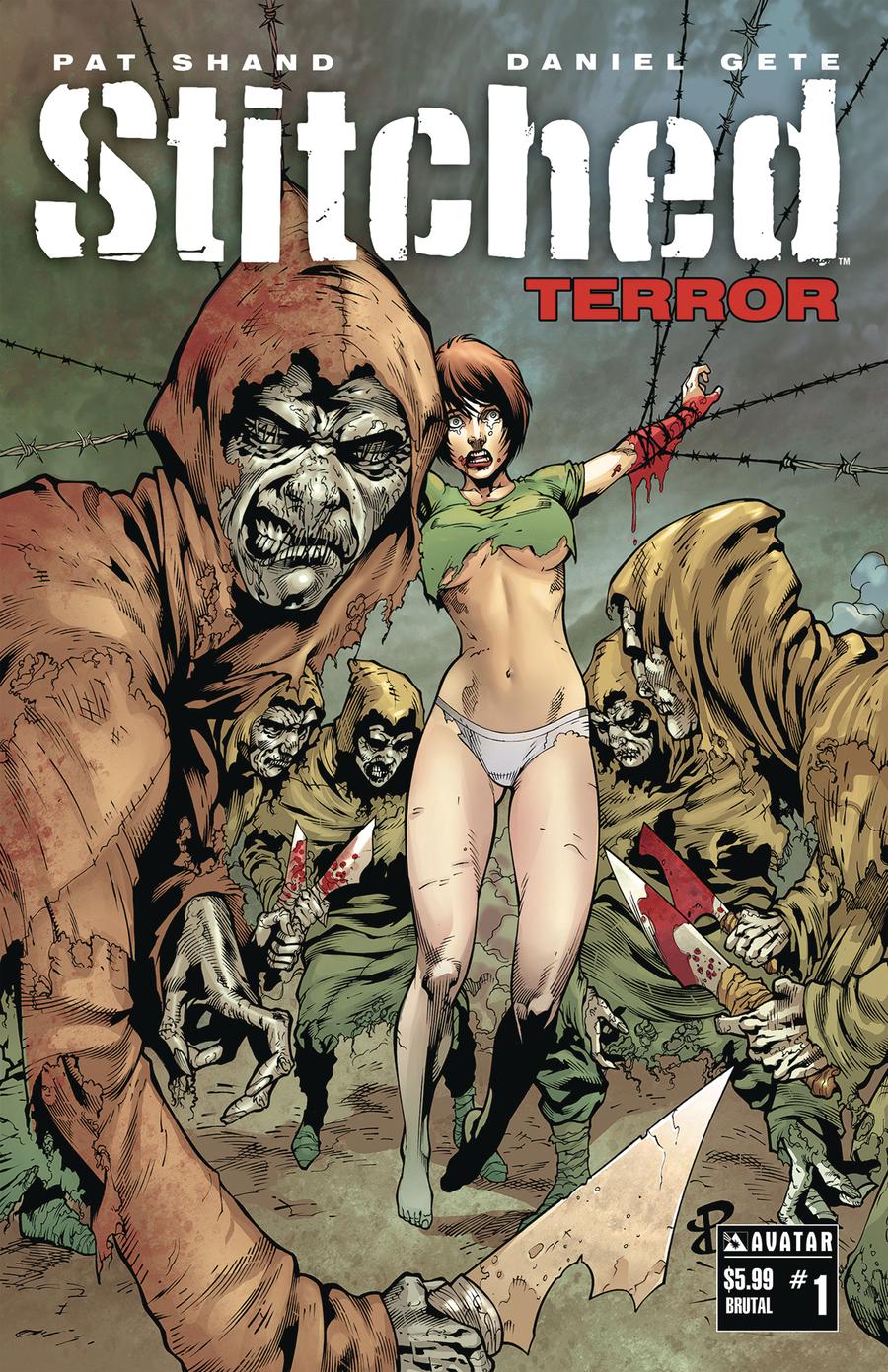 Stitched Terror #1 Cover E Brutal Cover