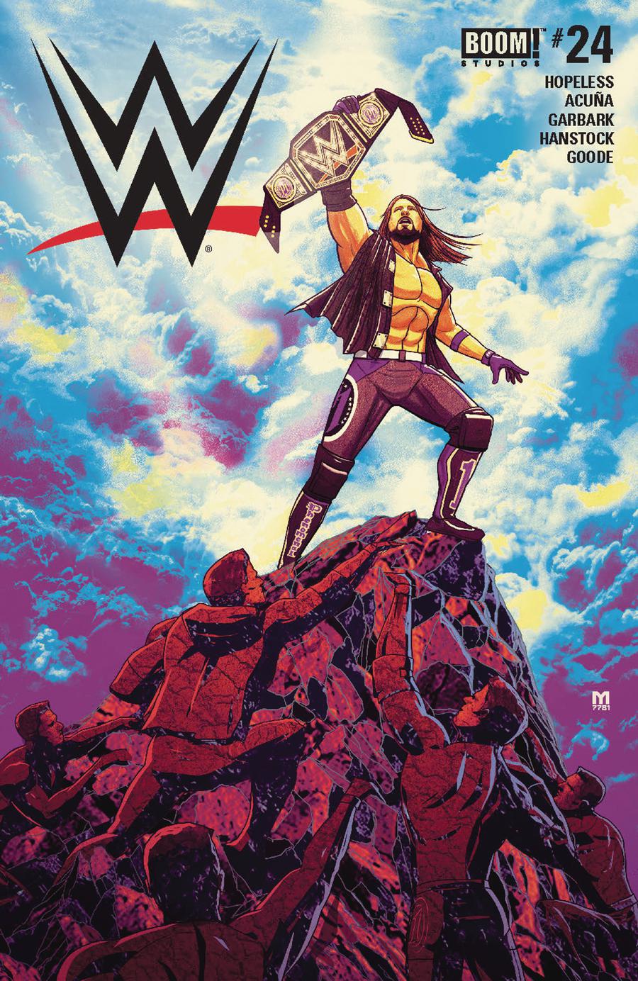 WWE #24 Cover A Regular Marco DAlfonso Cover