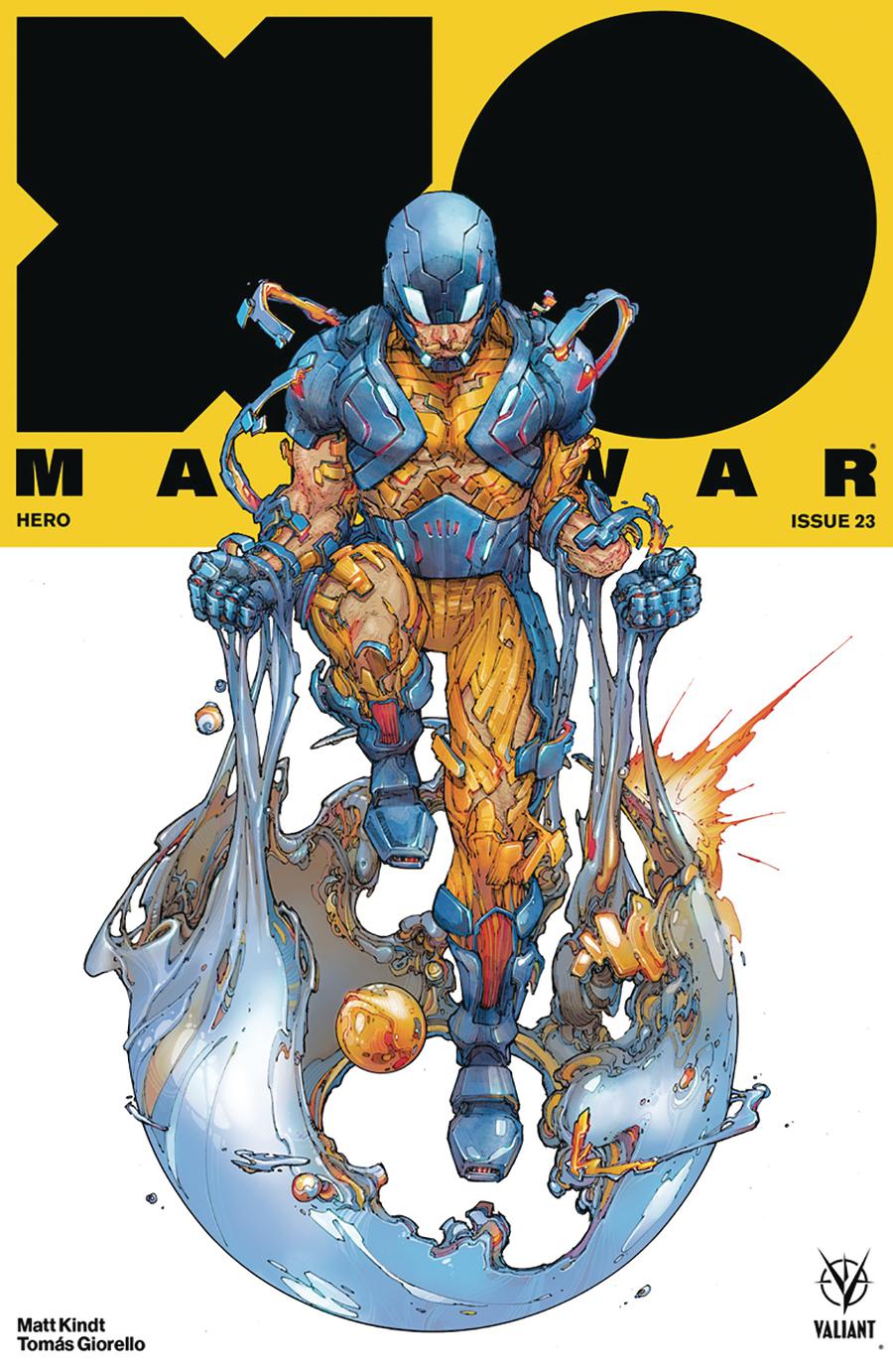 X-O Manowar Vol 4 #23 Cover A Regular Kenneth Rocafort Cover