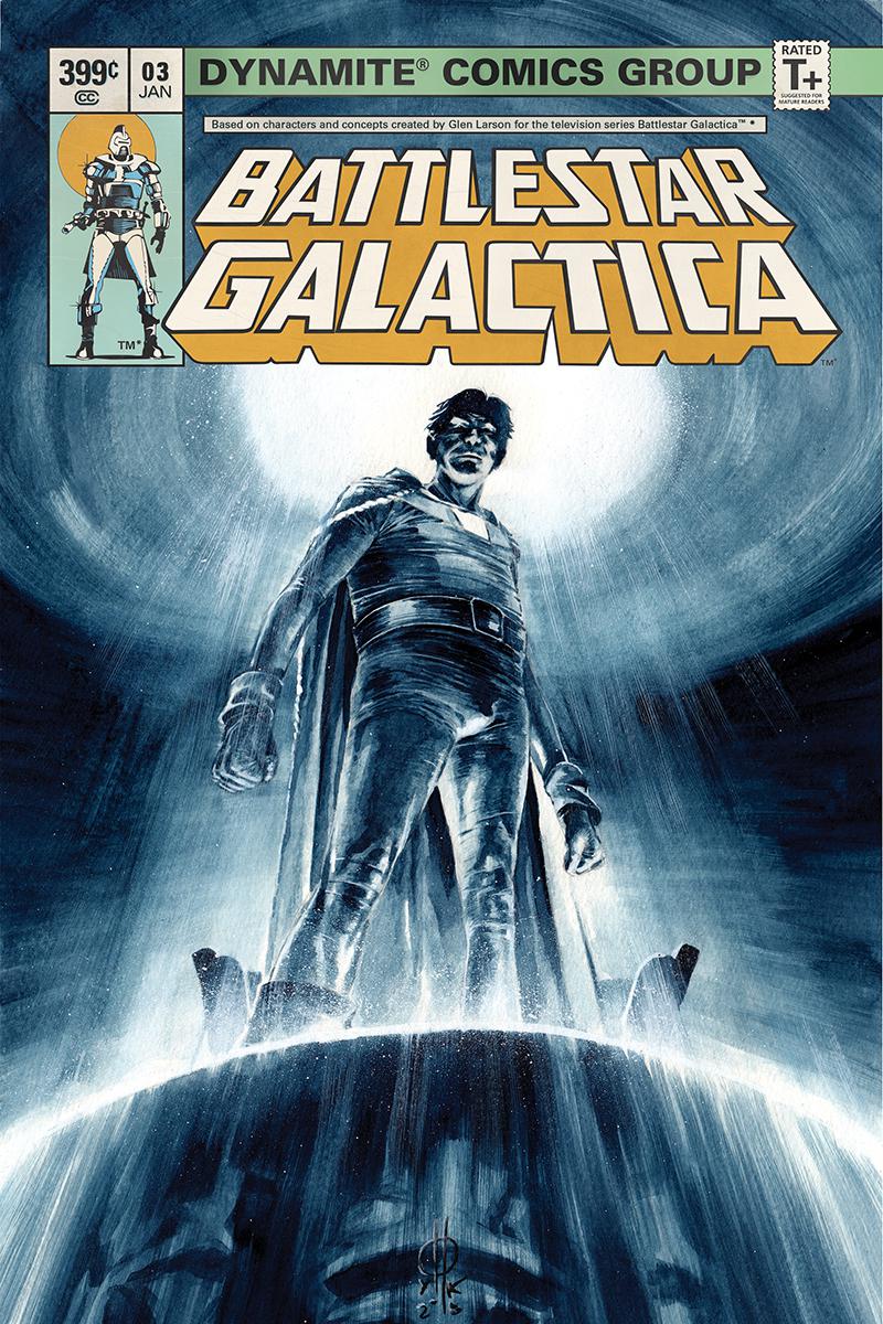 Battlestar Galactica Classic #3 Cover A Regular Marco Rudy Cover