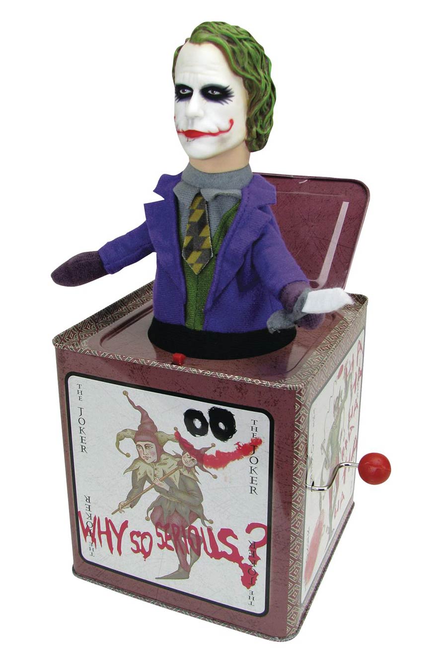 Batman The Dark Knight Joker Jack-In-The-Box