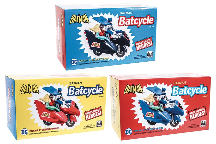 DC Retro Style Batcycle Vehicle Assortment Case