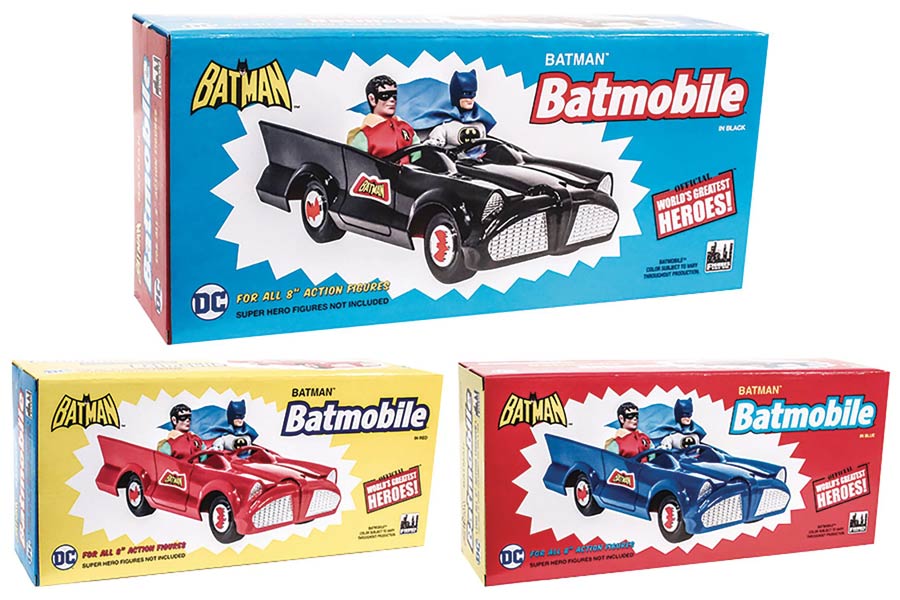 DC Retro Style Batmobile Vehicle Assortment Case