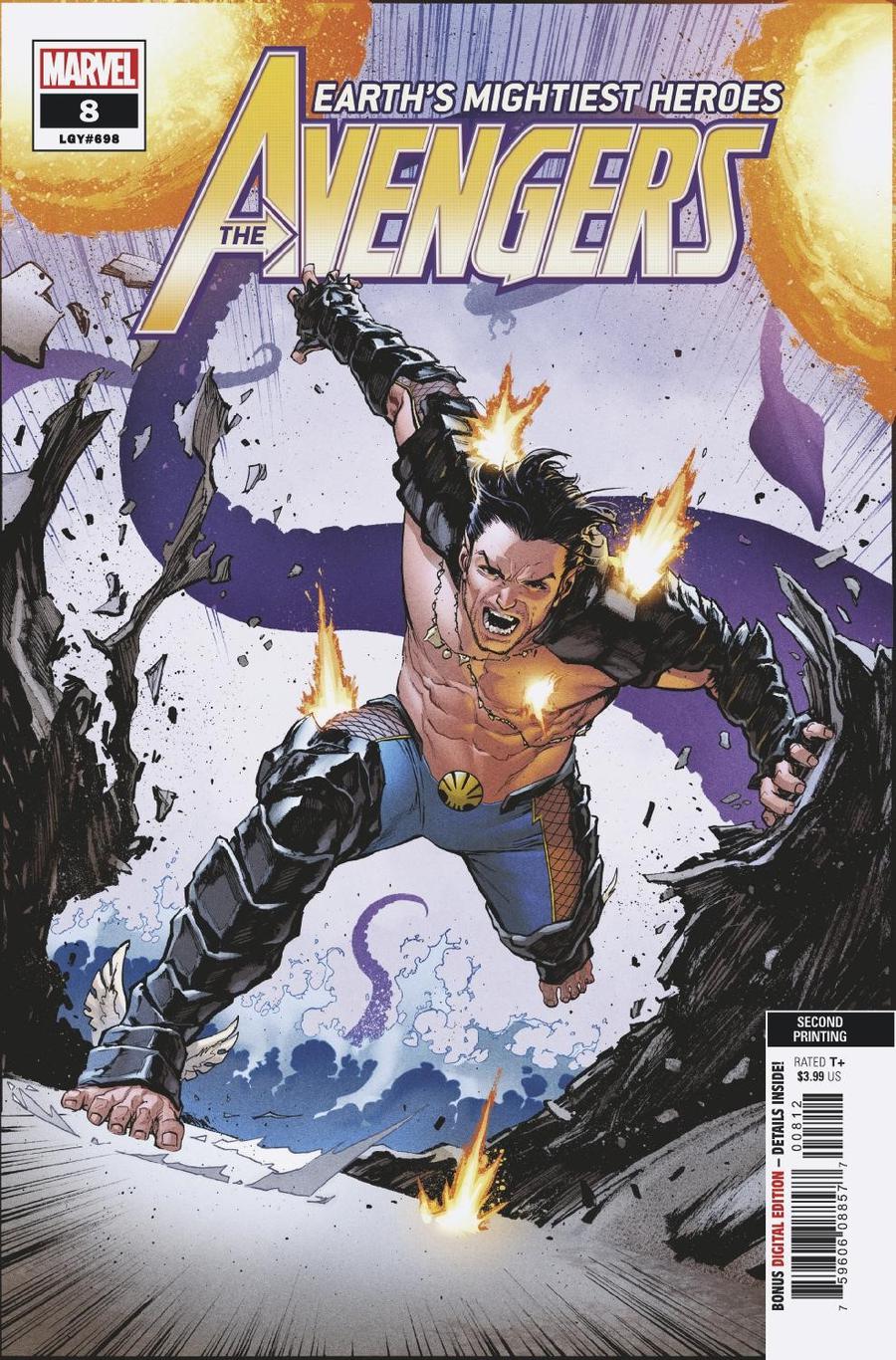 Avengers Vol 7 #8 Cover D 2nd Ptg Variant David Marquez Cover