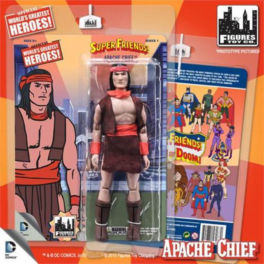 DC Superfriends Best Of Heroes Action Figure - Apache Chief