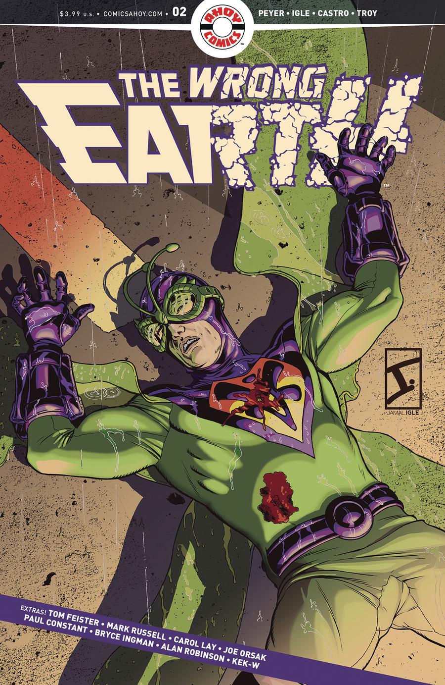 Wrong Earth #2 Cover B 2nd Ptg Variant Jamal Igle Cover