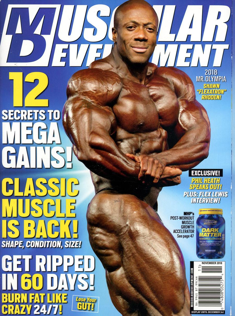 Muscular Development Magazine Vol 55 #9 November 2018