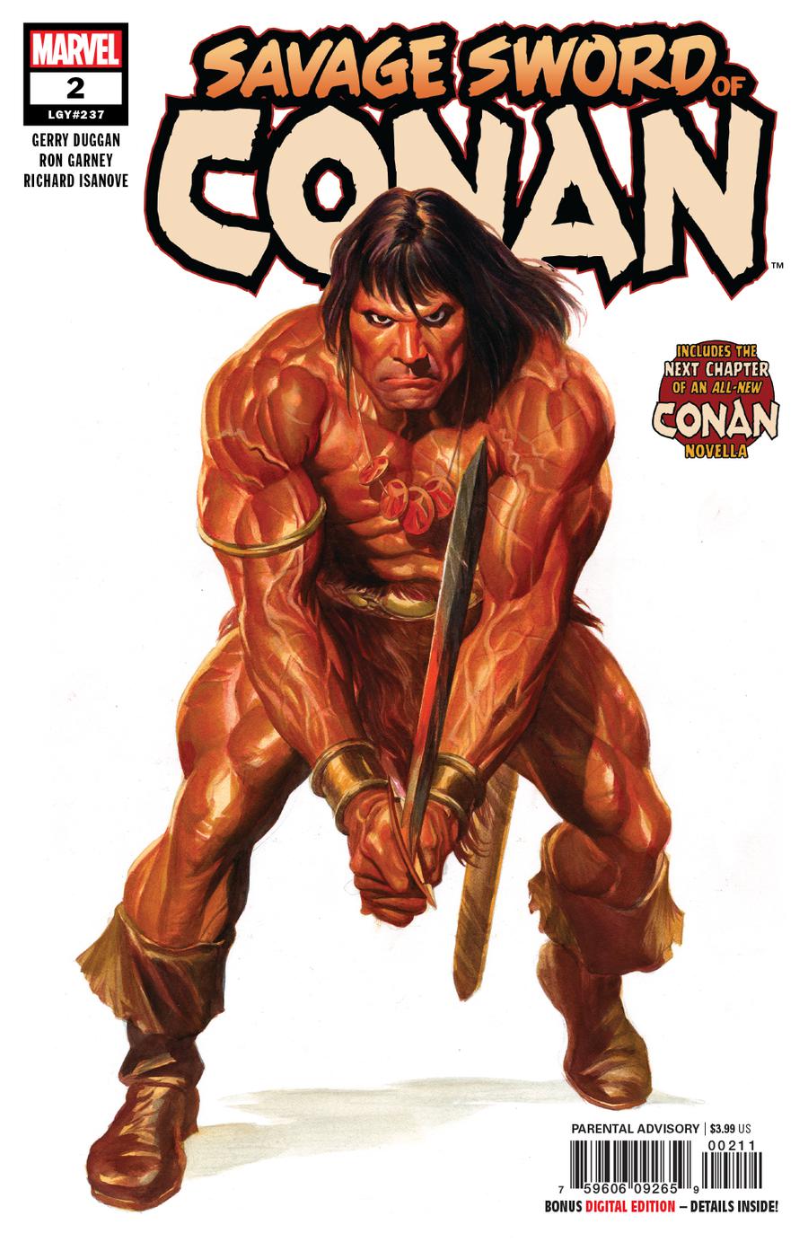 Savage Sword Of Conan #2 Cover A 1st Ptg Regular Alex Ross Cover