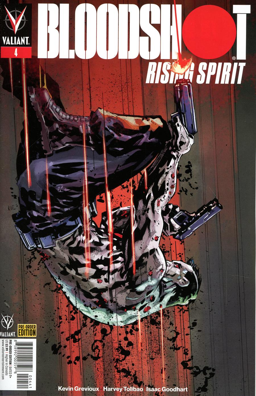 Bloodshot Rising Spirit #4 Cover C Variant Ken Lashley Cover