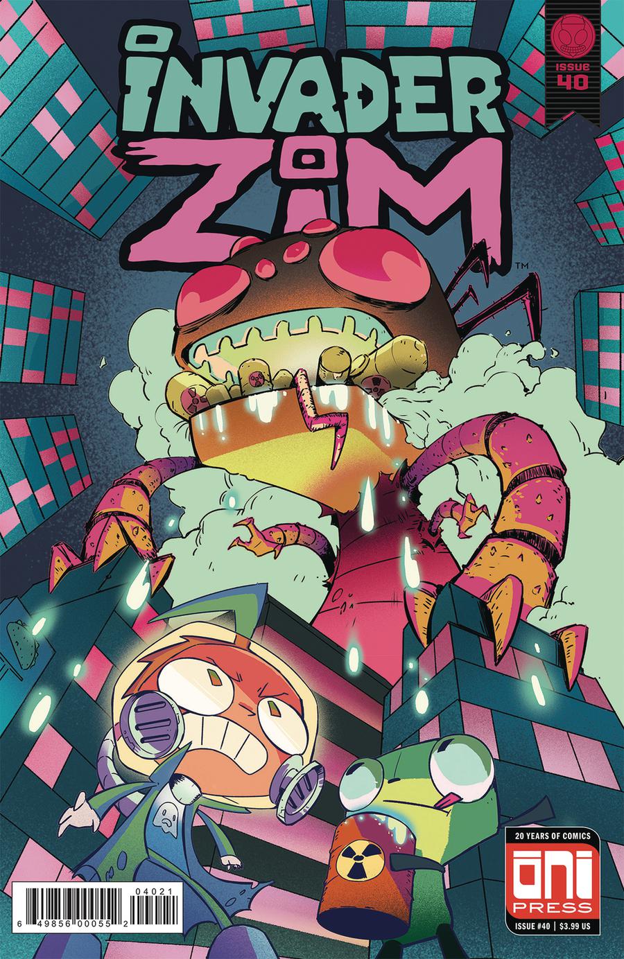 Invader Zim #40 Cover B Variant Stephen Park Cover