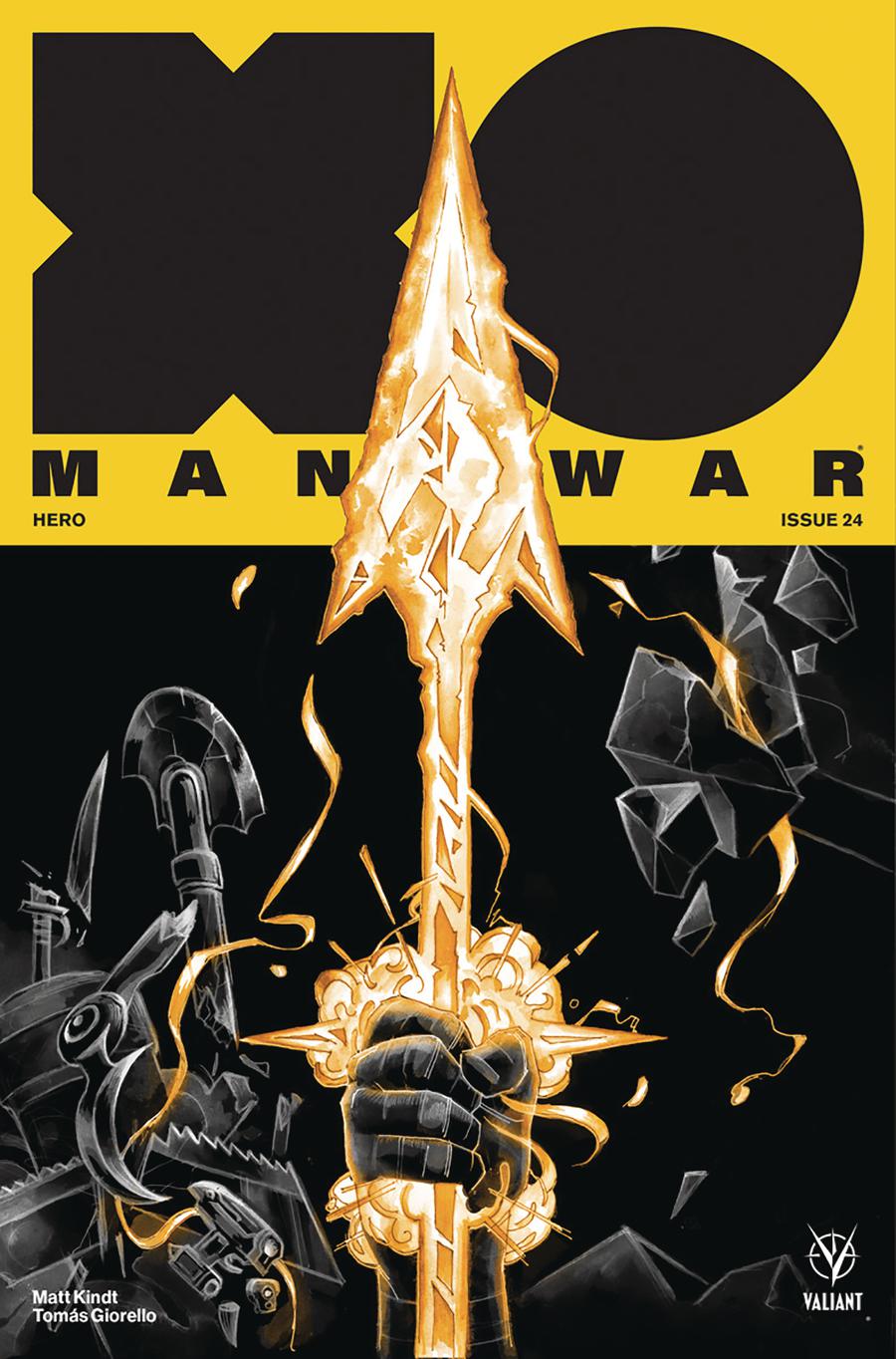 X-O Manowar Vol 4 #24 Cover C Variant Michael Manomivibul Cover