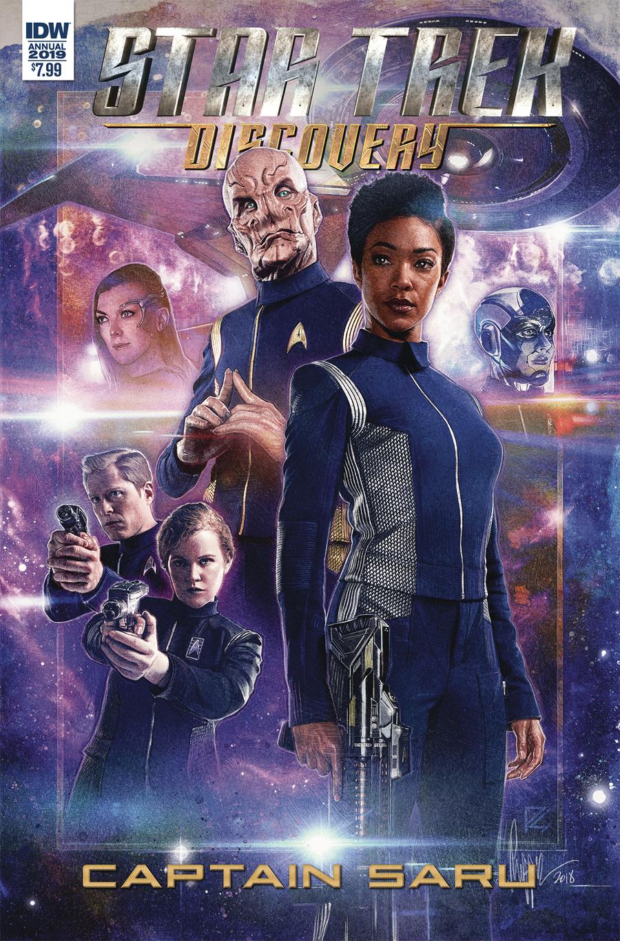 Star Trek Discovery Captain Saru Cover A Regular Paul Shipper Cover