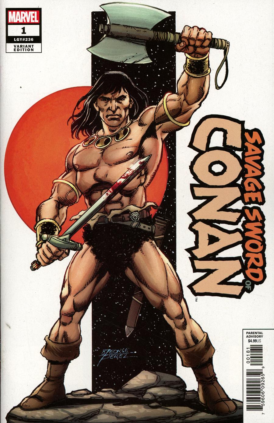 Savage Sword Of Conan #1 Cover B Variant George Perez Cover