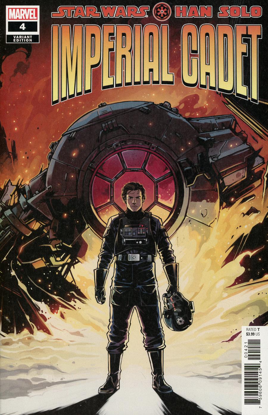 Star Wars Han Solo Imperial Cadet #4 Cover B Incentive Caspar Wijngaard Variant Cover