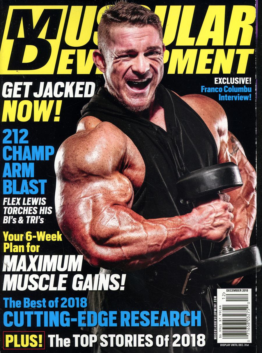 Muscular Development Magazine Vol 55 #10 December 2018