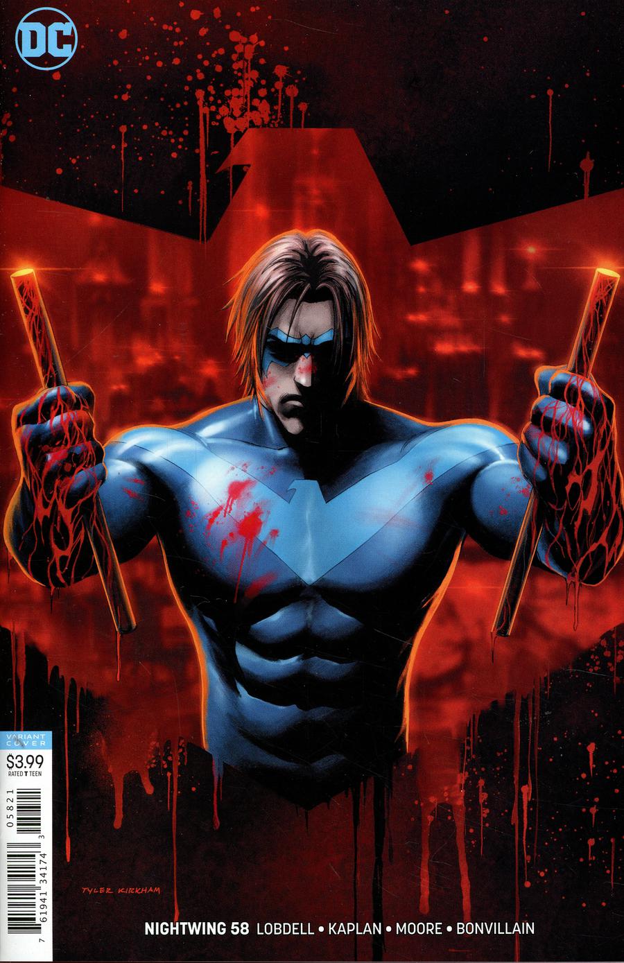 Nightwing Vol 4 #58 Cover B Variant Tyler Kirkham Cover