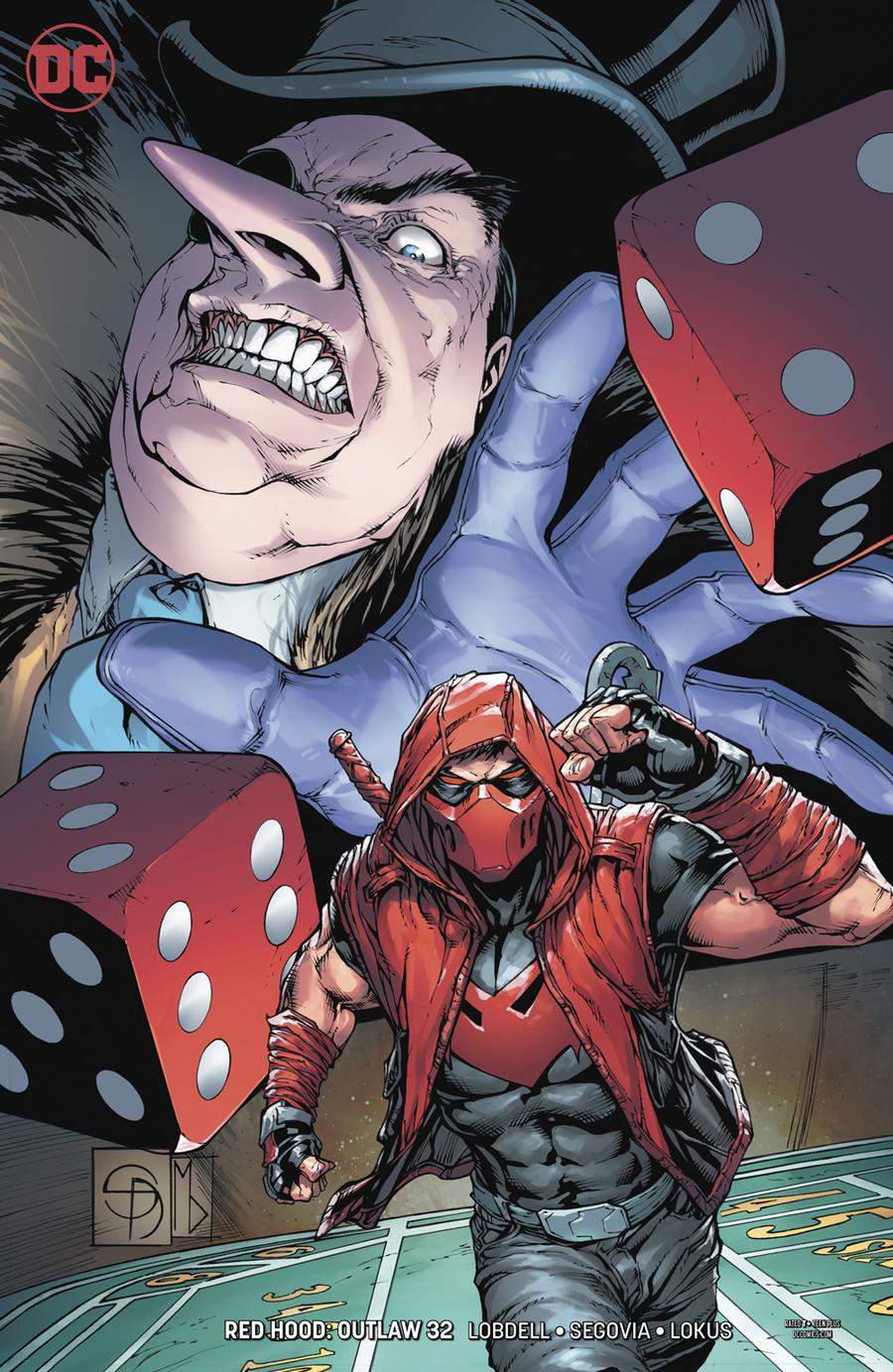 Red Hood Outlaw #32 Cover B Variant Shane Davis Cover