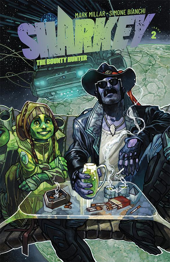 Sharkey The Bounty Hunter #2 Cover A Regular Simone Bianchi Color Cover