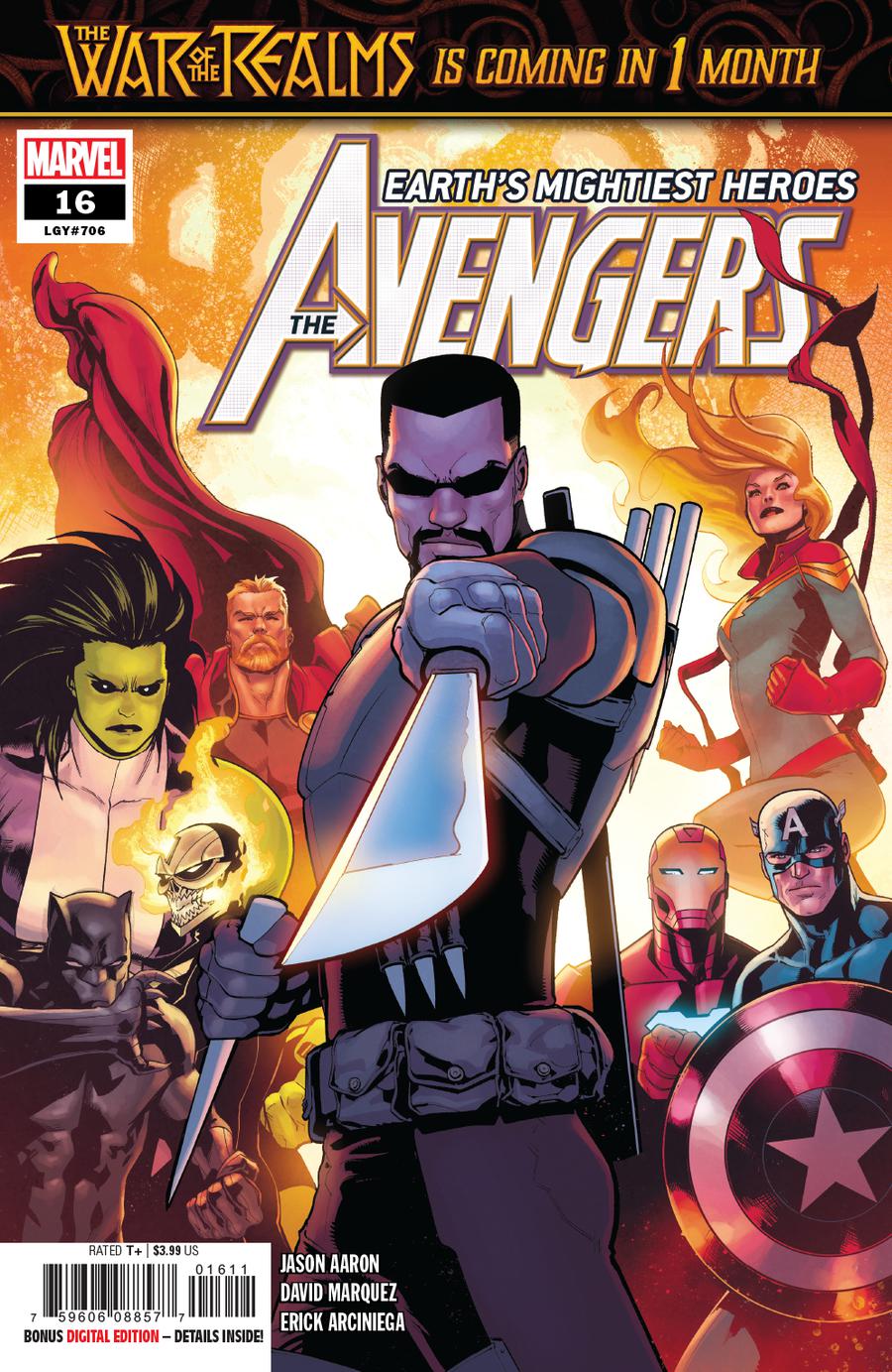 Avengers Vol 7 #16 Cover A Regular David Marquez Cover