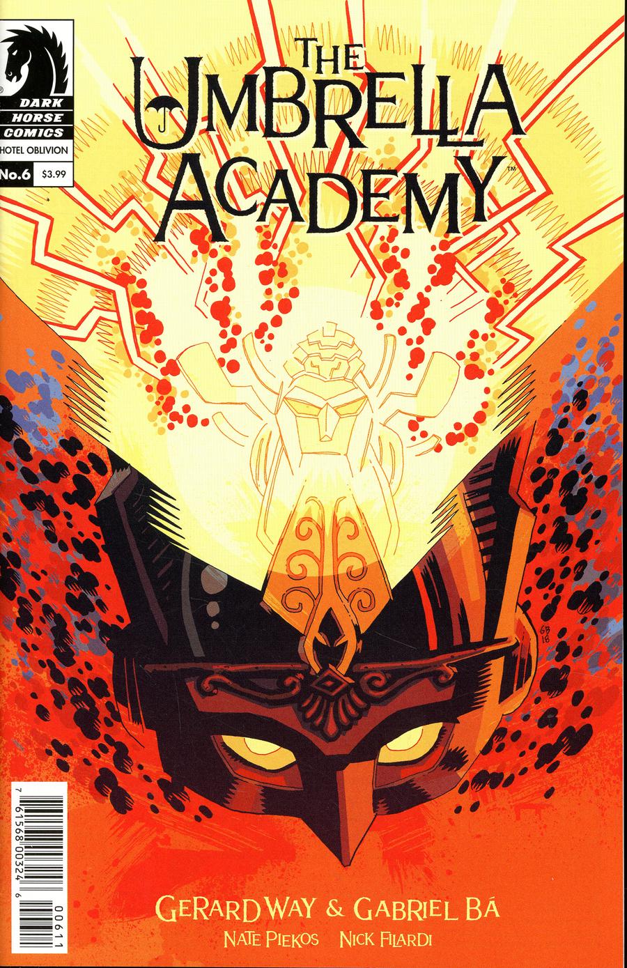 Umbrella Academy Hotel Oblivion #6 Cover A Regular Gabriel Ba Cover