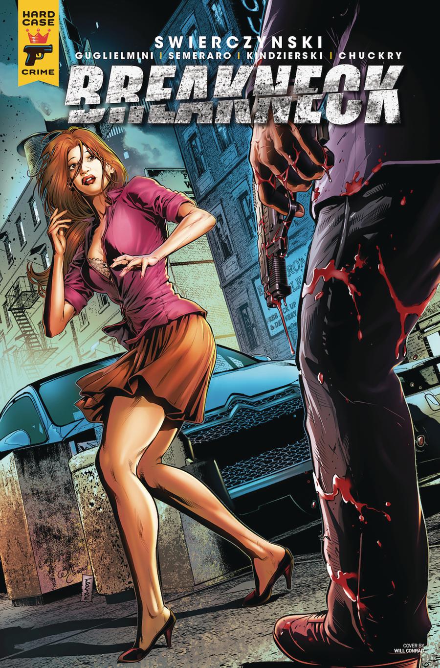 Hard Case Crime Breakneck #4 Cover A Regular Will Conrad Cover