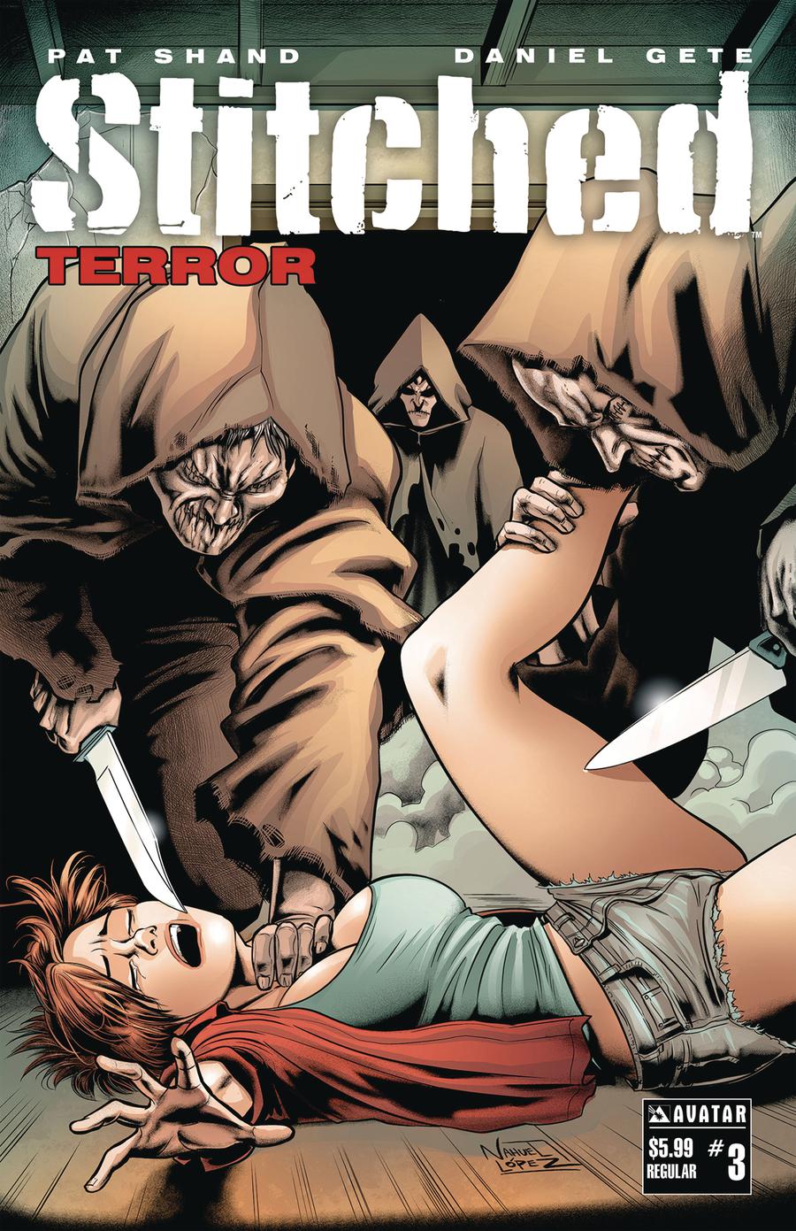 Stitched Terror #3 Cover A Regular Cover