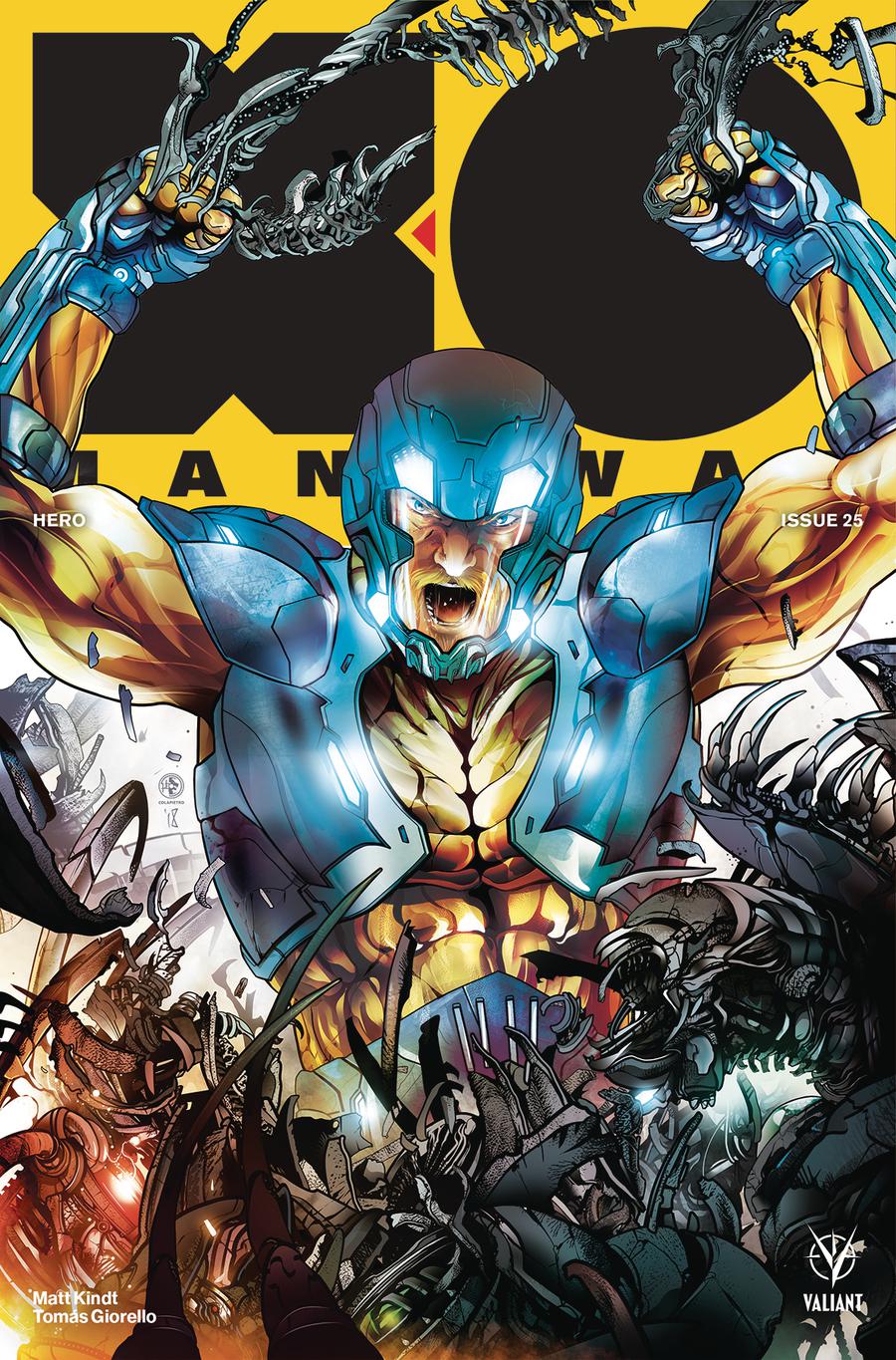 X-O Manowar Vol 4 #25 Cover B Variant Leo Colapietro Cover