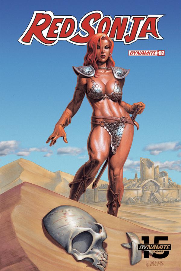 Red Sonja Vol 8 #2 Cover B Variant Joseph Michael Linsner Cover