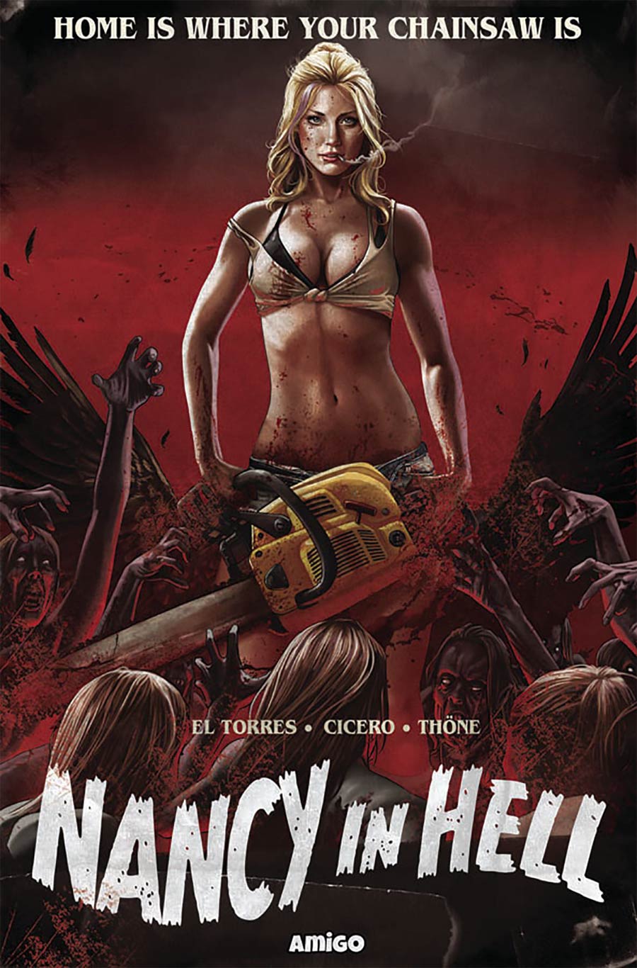 Nancy In Hell Home Is Where Your Chainsaw Is GN