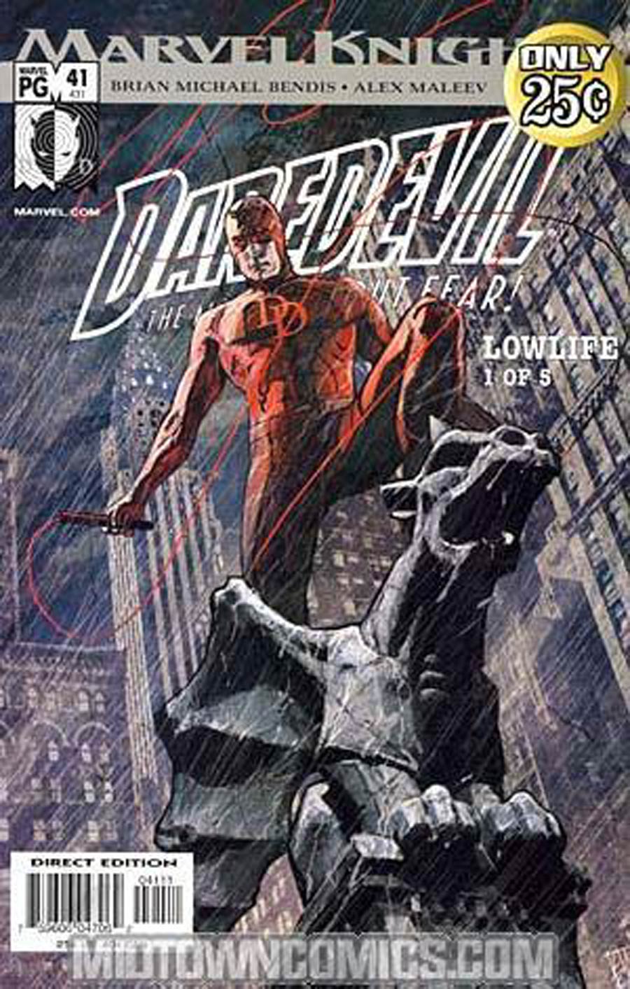 Daredevil Vol 2 #41 Cover A Direct Edition (25-Cents)