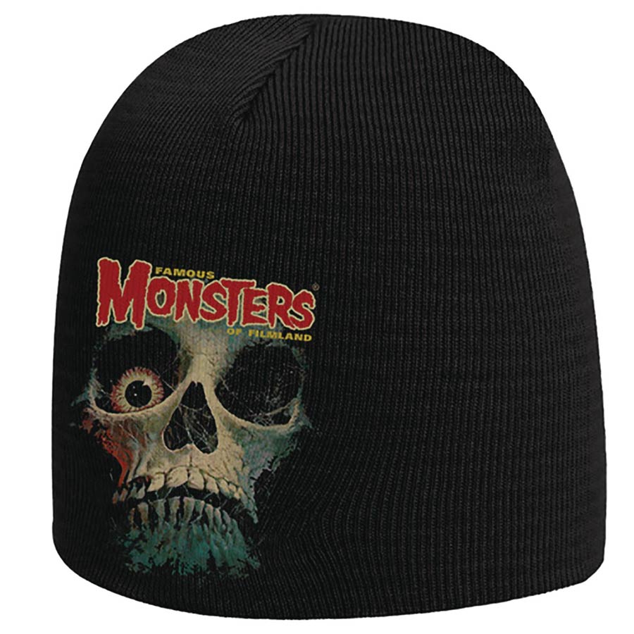 Famous Monsters Fearbook Skull Beanie