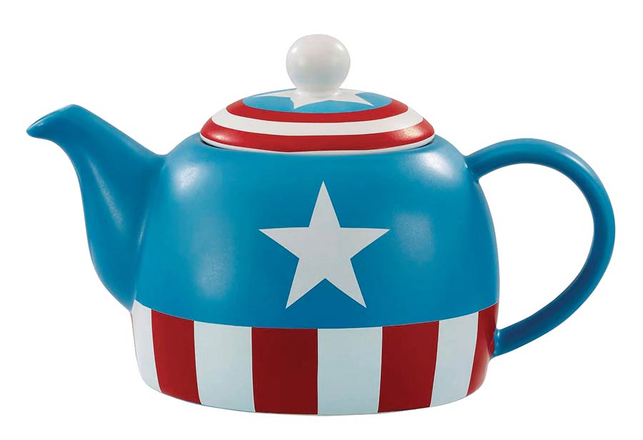 Marvel Teapot - I Am Captain America